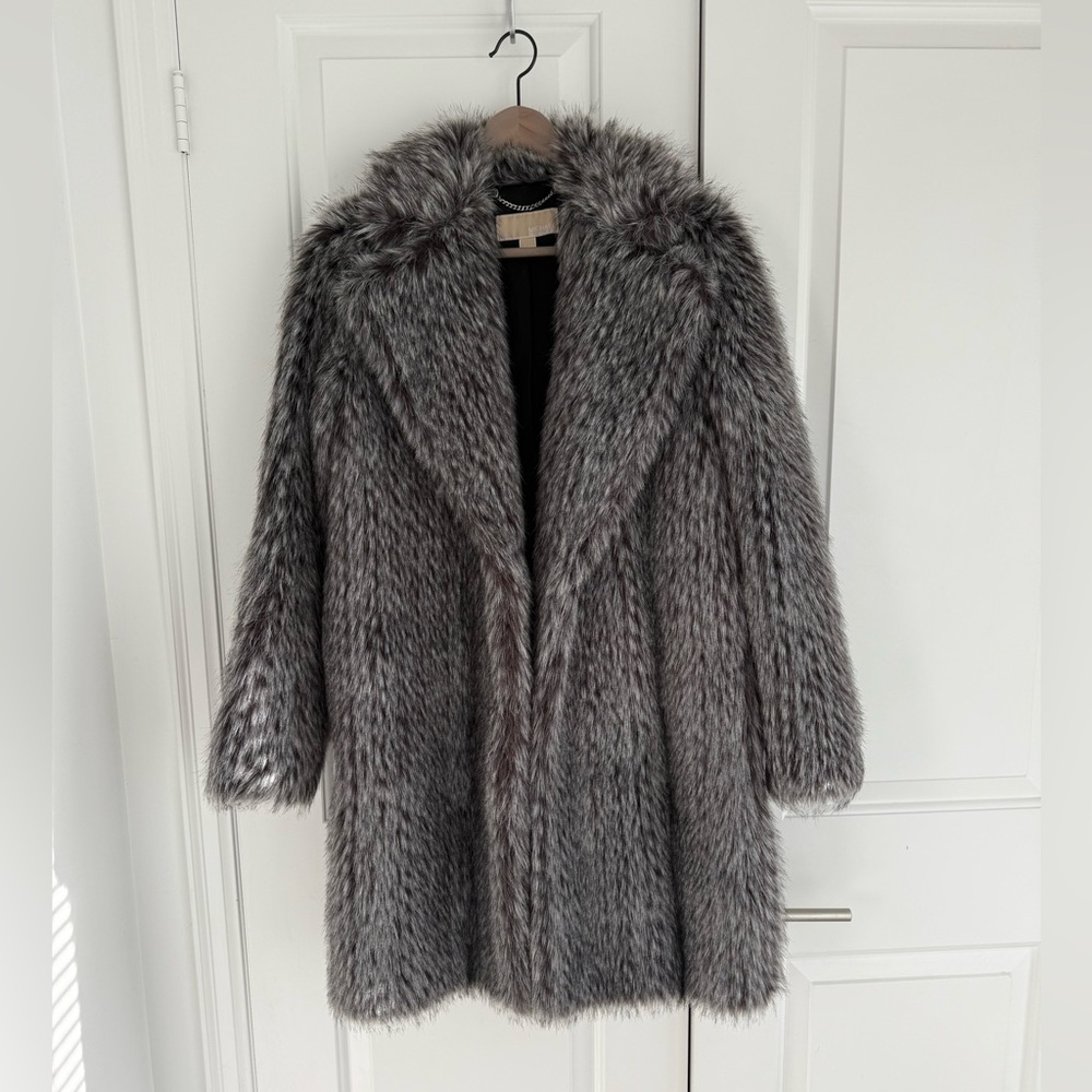 Michael Kors Faux Fur Coat